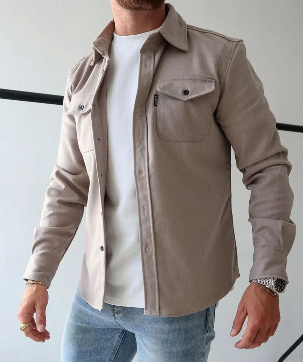 Aleandro | Camicia Giacca in tessuto traspirante - Image 2
