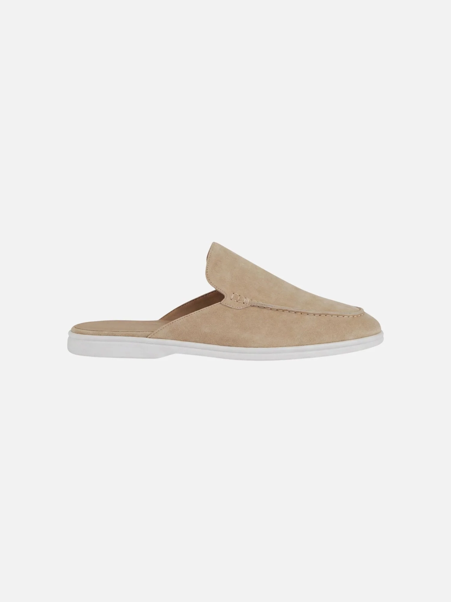 Alessandro | casual e comode Mules slip on in pelle scamosciata