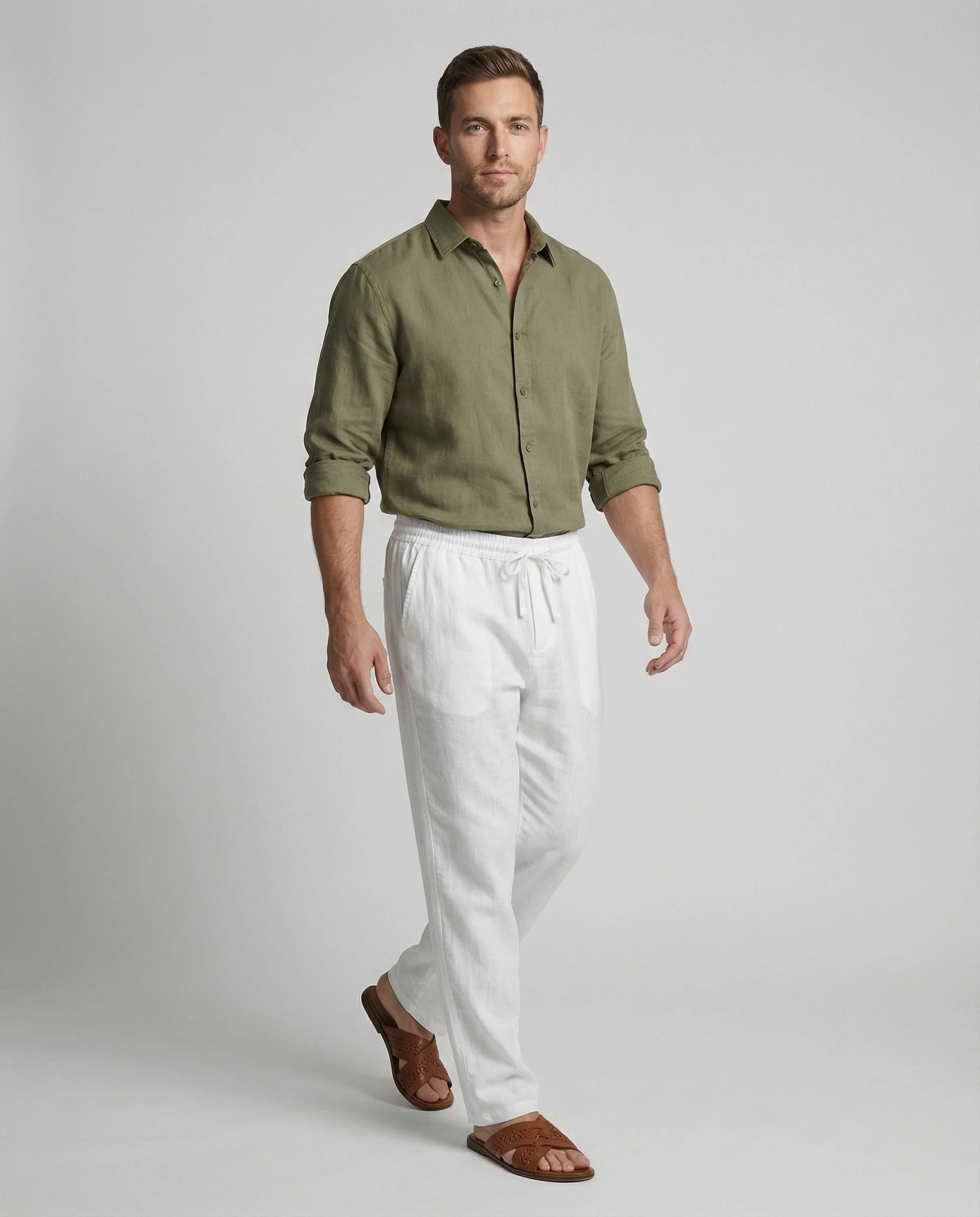 Alessandro | Pantaloni in lino freschi e comodi da uomo