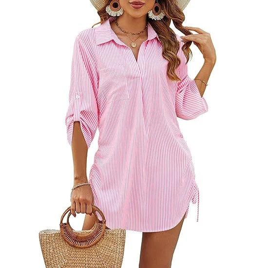 Alessia | Camicia da Spiaggia Elegante e Leggera - Image 4