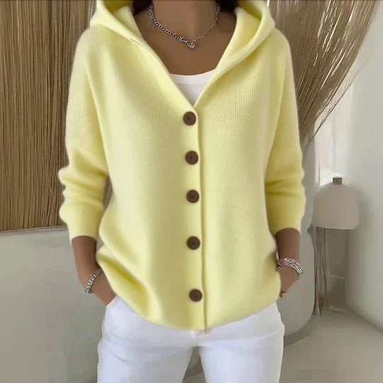 Alessia | Cardigan in Maglia con Cappuccio Morbido e Confortevole - Image 4