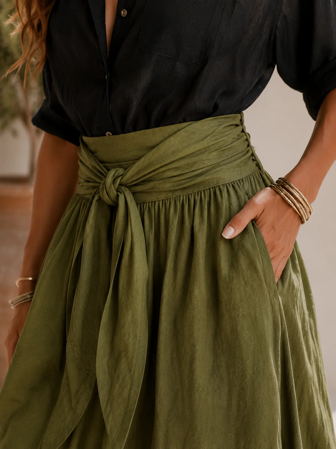 Alessia | Set con gonna da donna elegante e fluida - Image 7