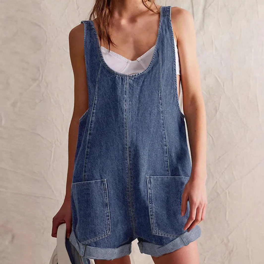 Alessia | Tuta in Denim Leggera e Casual - Image 5