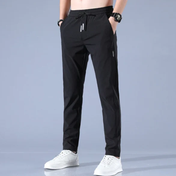 Alessio | Pantaloni elasticizzati leggeri ed eleganti - Image 3