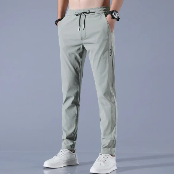 Alessio | Pantaloni elasticizzati leggeri ed eleganti - Image 4