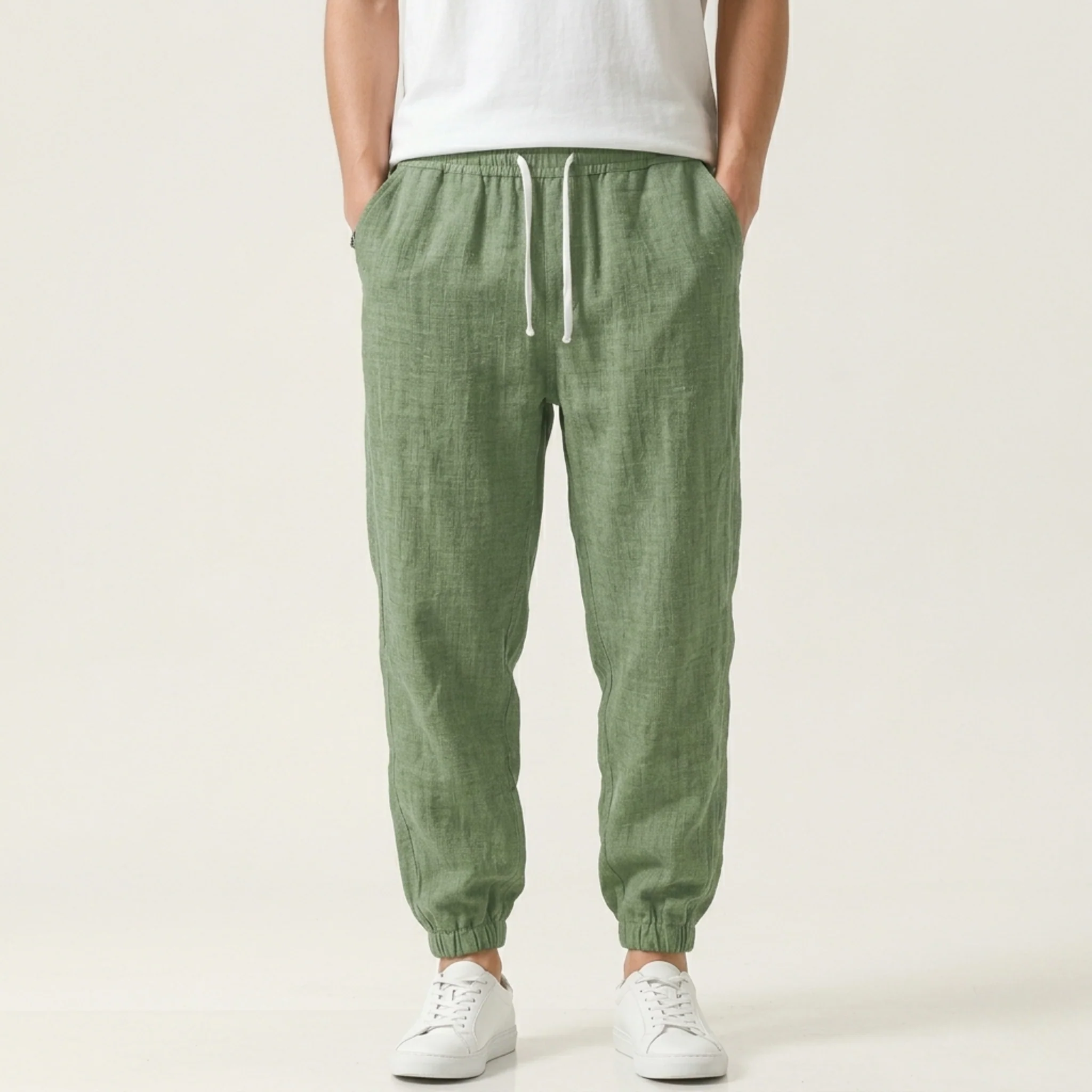 Amaranto | Pantaloni cargo slim fit - Image 5