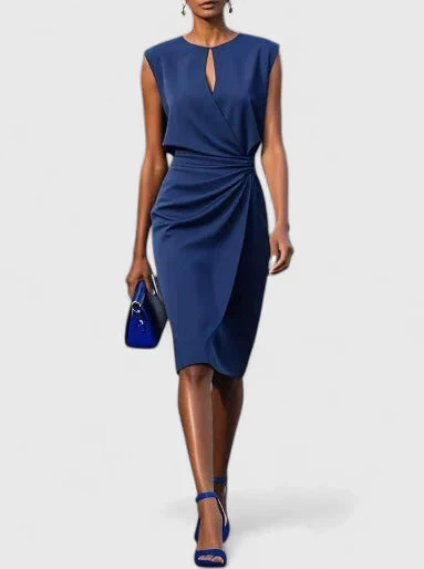 Amelia | Abito midi elegante versatile e raffinato - Image 2