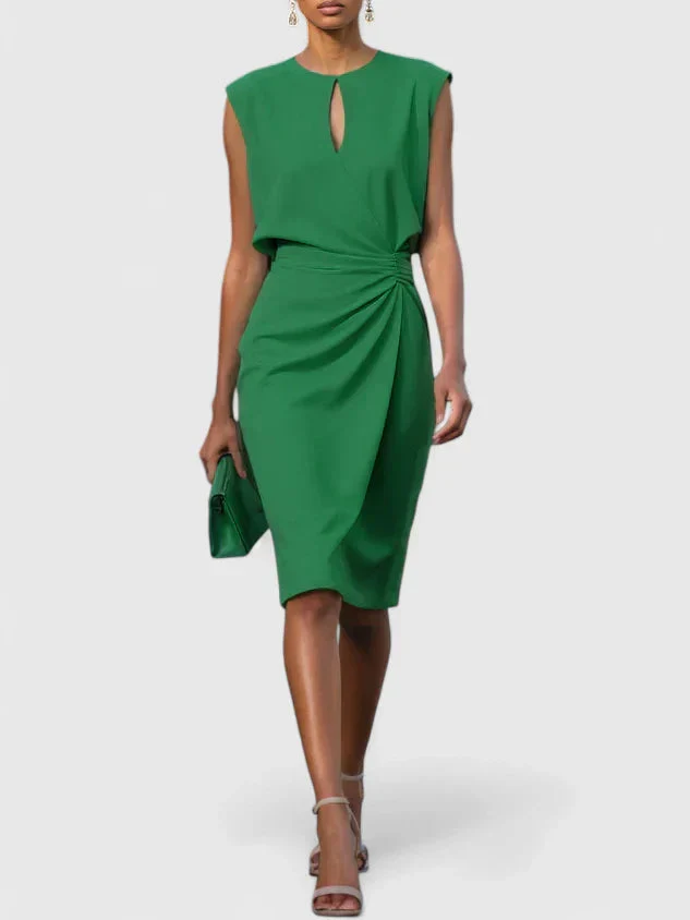 Amelia | Abito midi elegante versatile e raffinato - Image 3