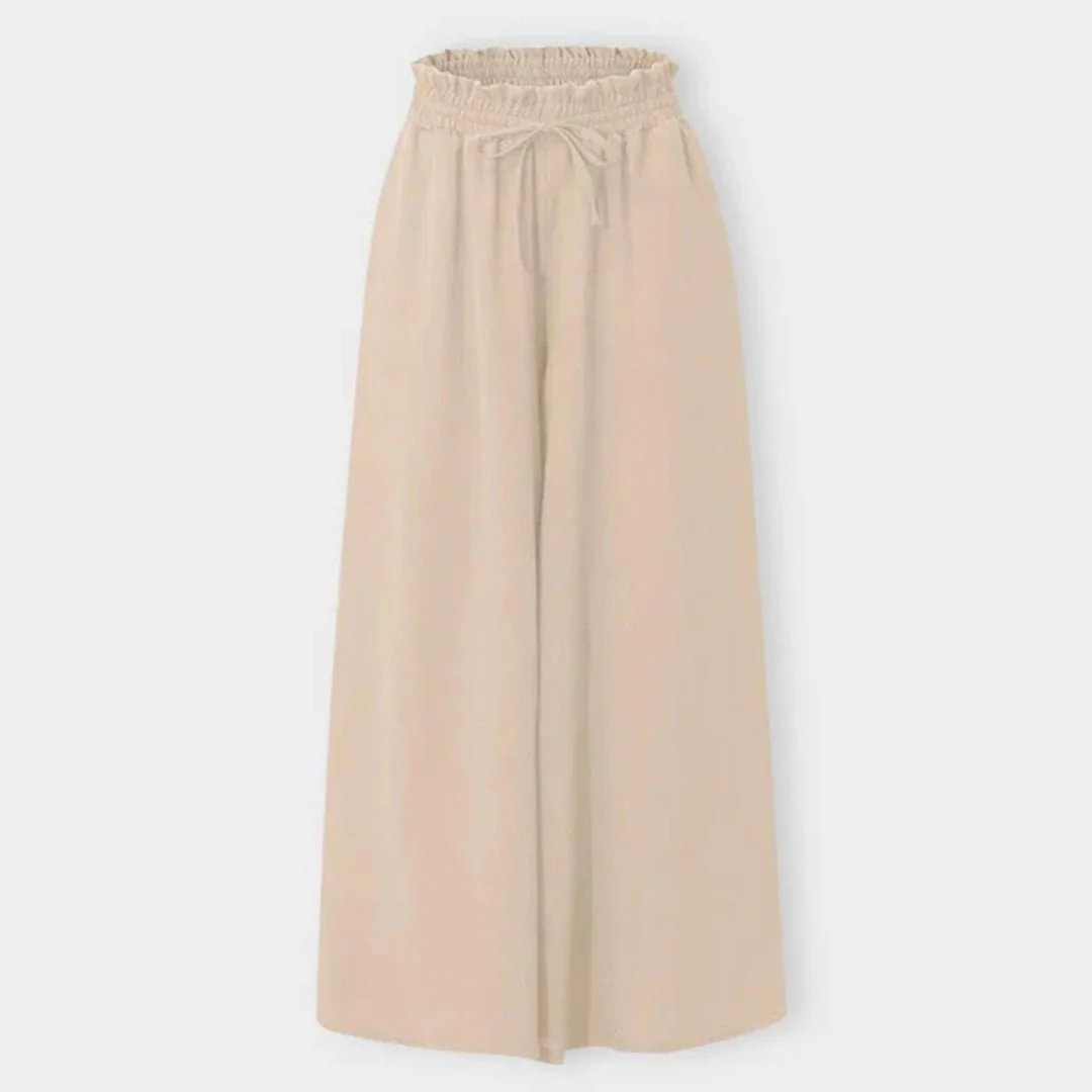 Amelia | Eleganti Pantaloni Palazzo a Vita Alta - Image 8