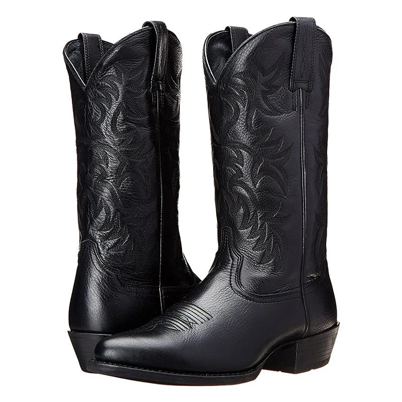 Amelia | Stivali western in pelle robusti e raffinati