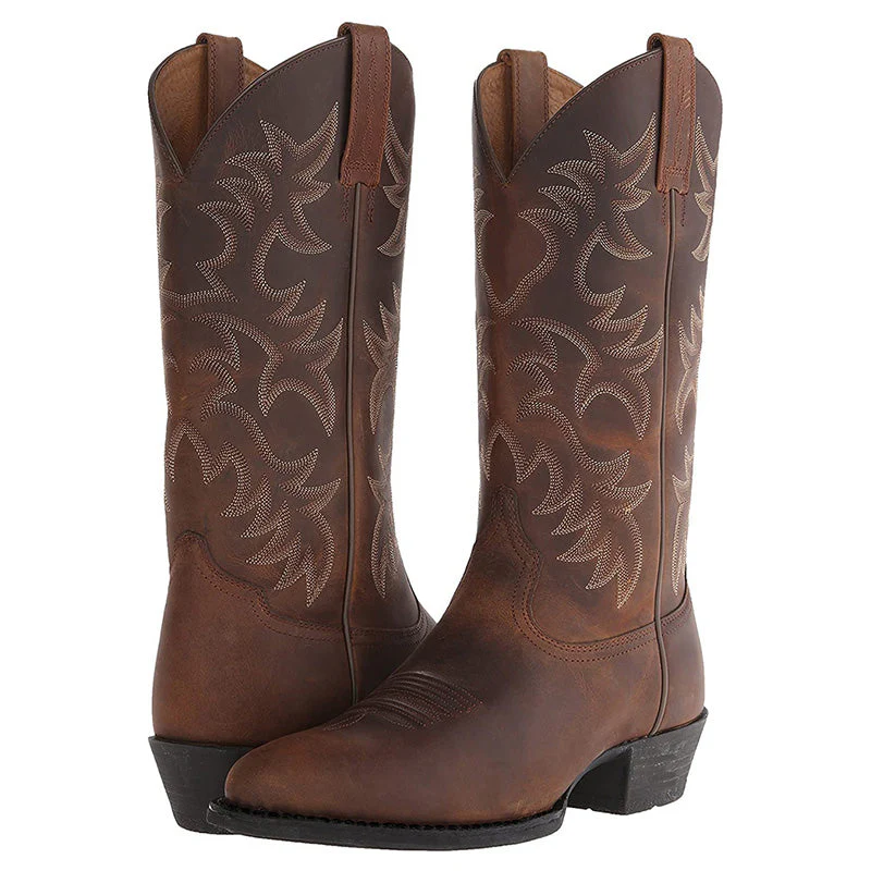 Amelia | Stivali western in pelle robusti e raffinati - Image 10