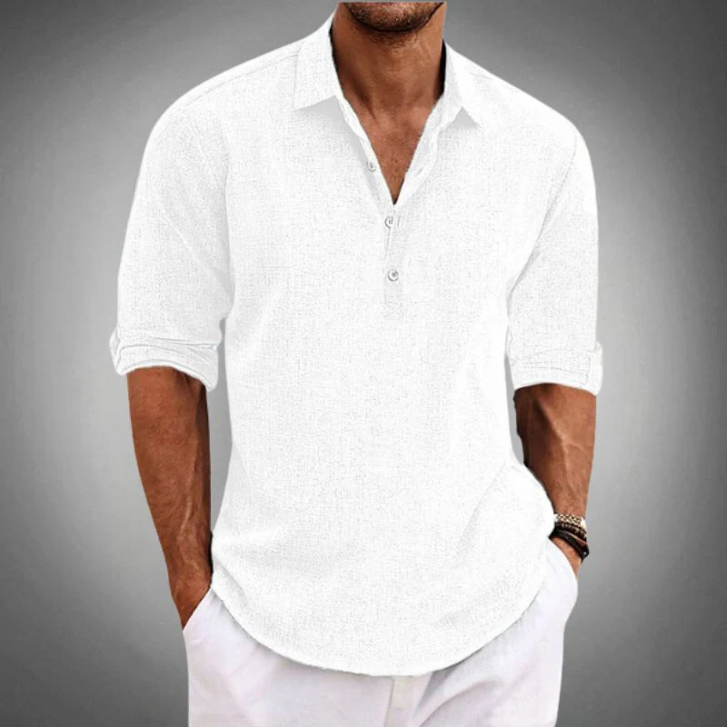 Andrea | Camicia Popover in Misto Cotone - Image 5
