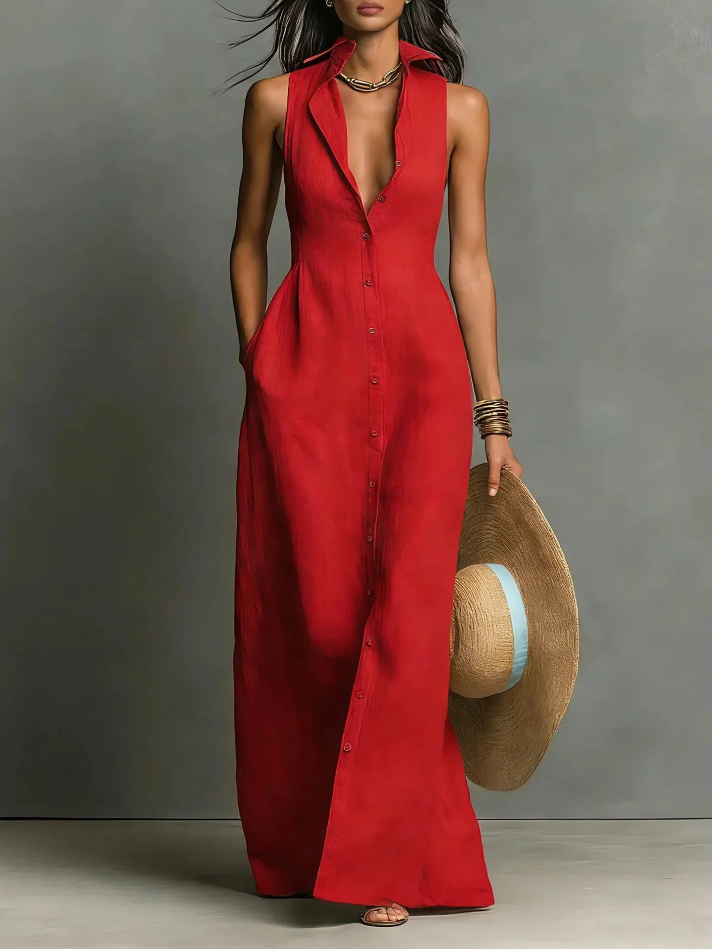 Aurelia | Abito lungo estivo elegante e comodo - Image 2