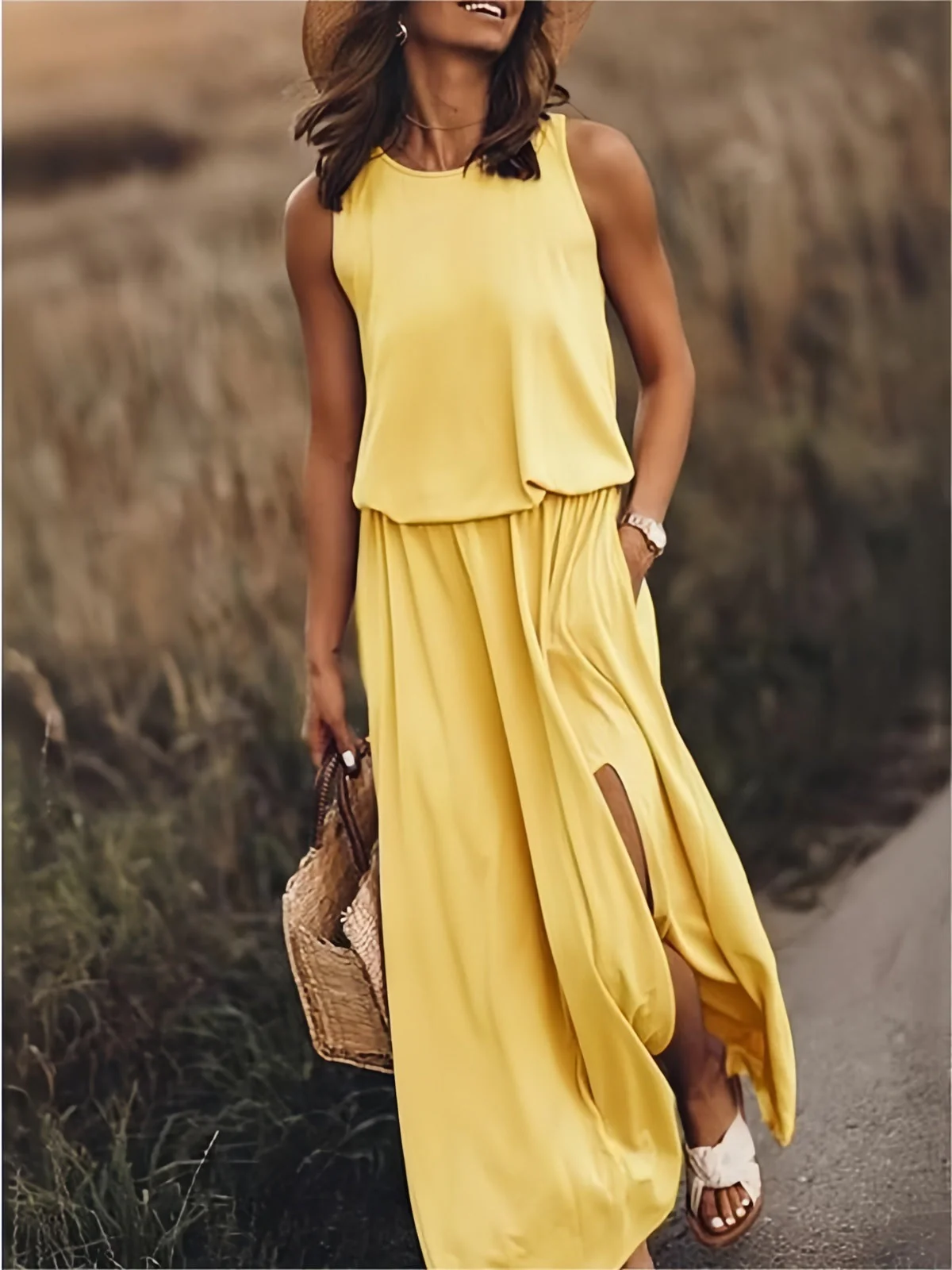 Aurora | Abito maxi da donna leggero ed elegante