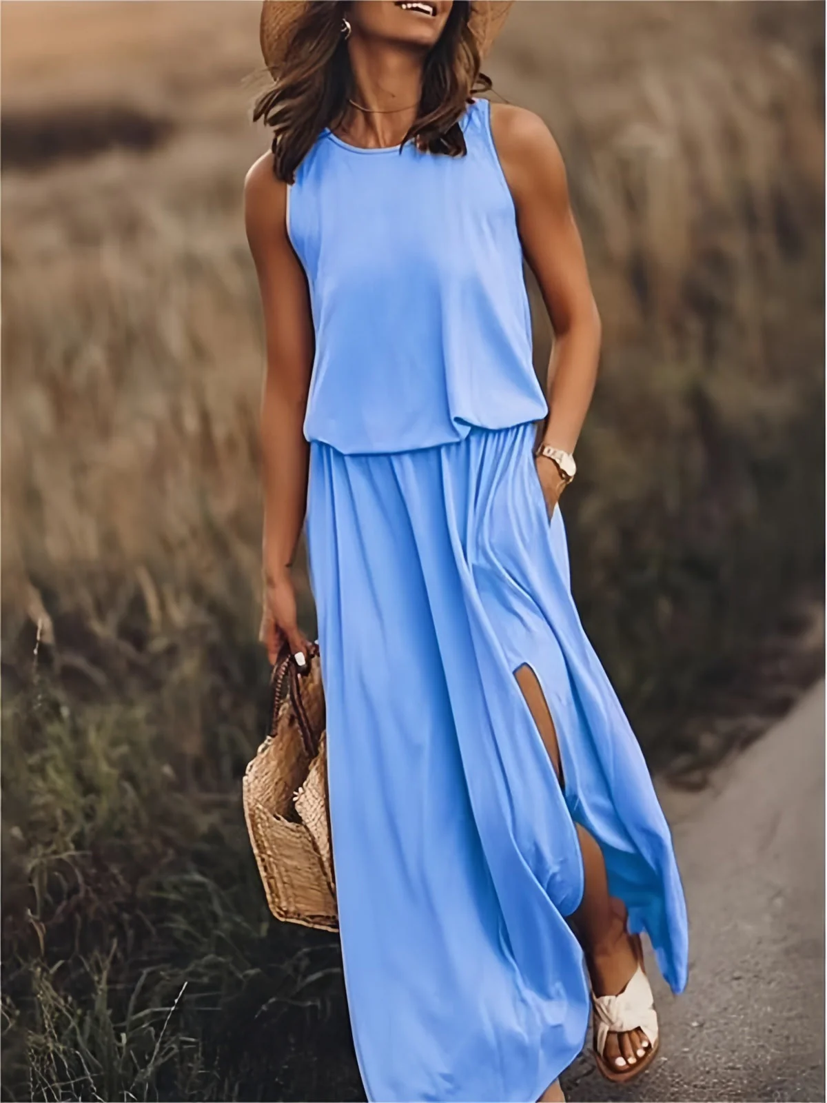 Aurora | Abito maxi da donna leggero ed elegante - Image 2