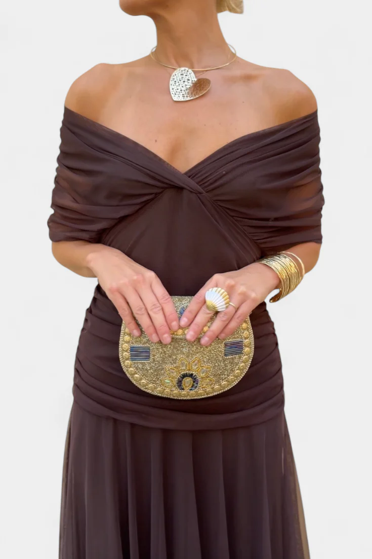 Beatrice | Abito  maxi da donna elegante e floreale