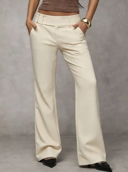 Beatrice | Eleganza comoda e dinamica pantaloni a zampa da donna - Image 4