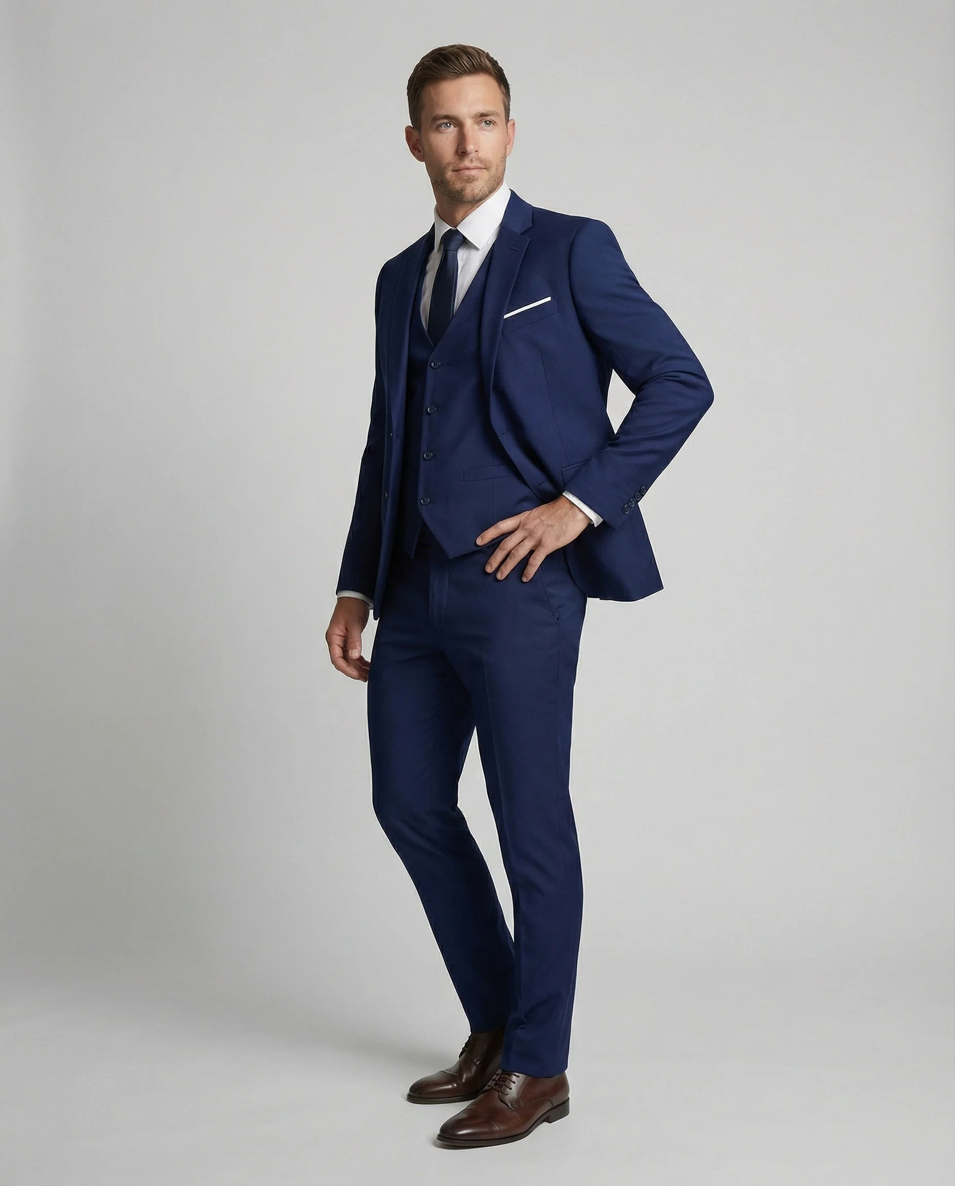 Benjamin | Abito due pezzi slim fit moderno e sofisticato da uomo
