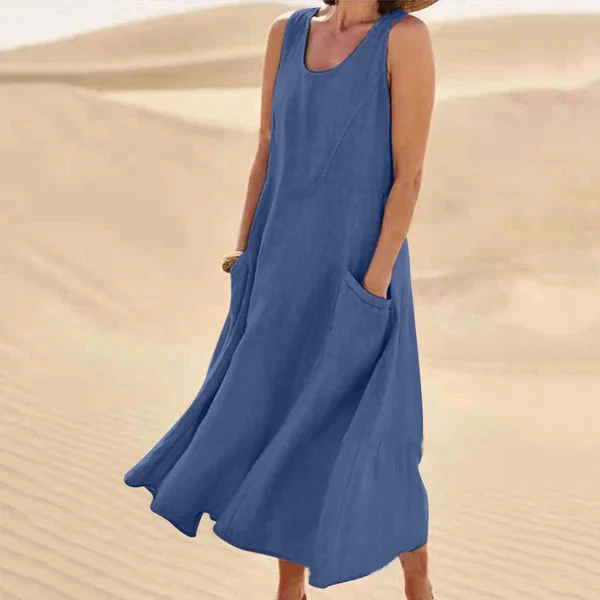 Bianca | Abito elegante e casual in lino - Image 11