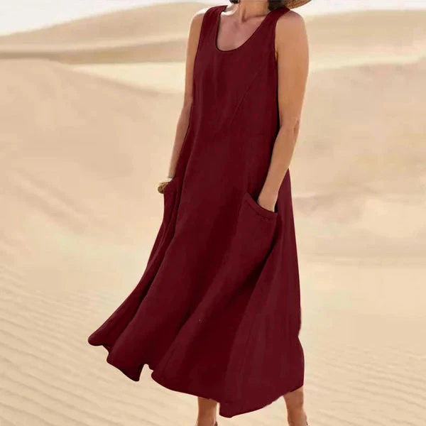 Bianca | Abito elegante e casual in lino - Image 13