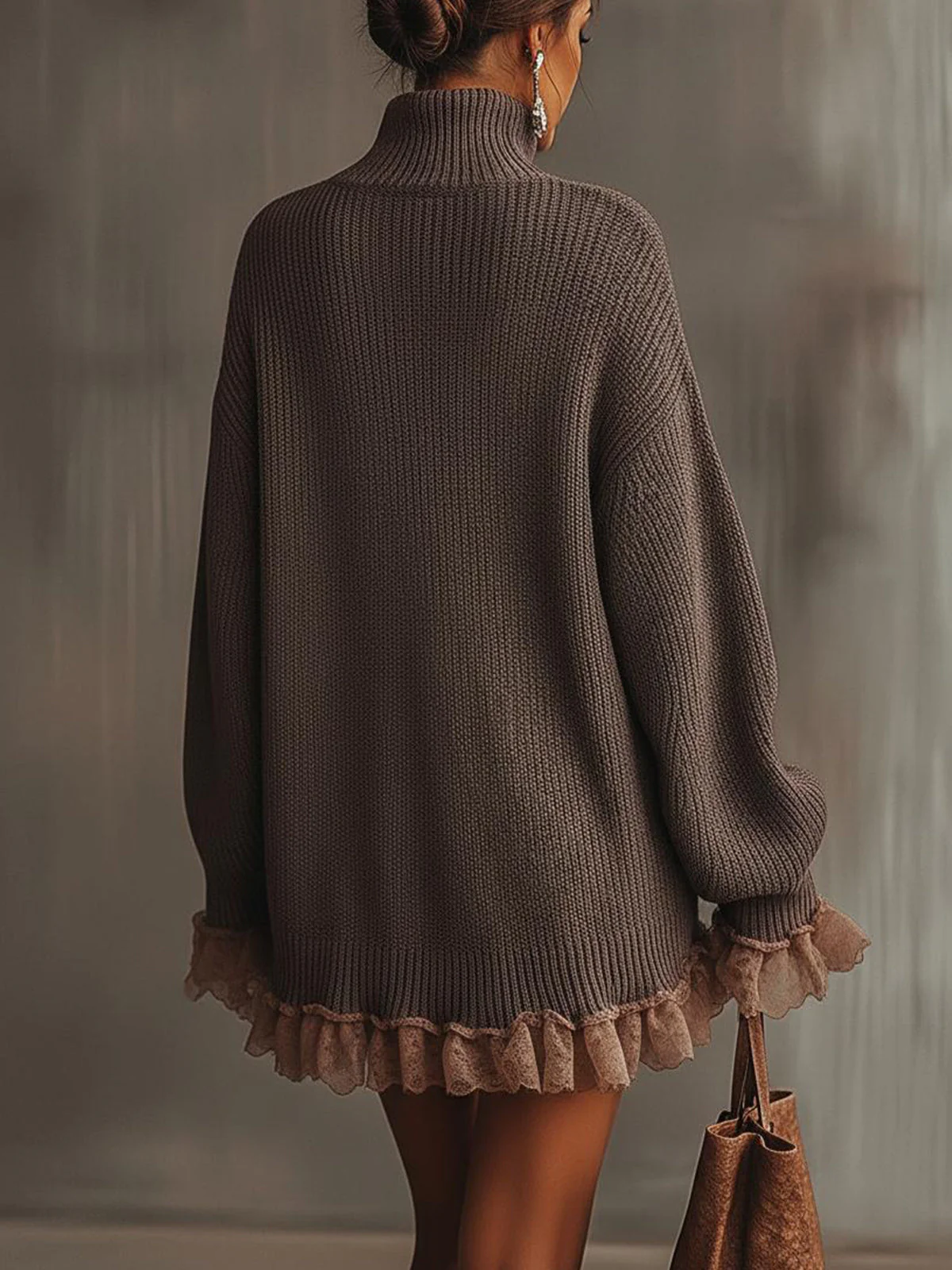 Camilla | Abito in Maglia Sartoriale dal Design Contemporaneo - Image 3
