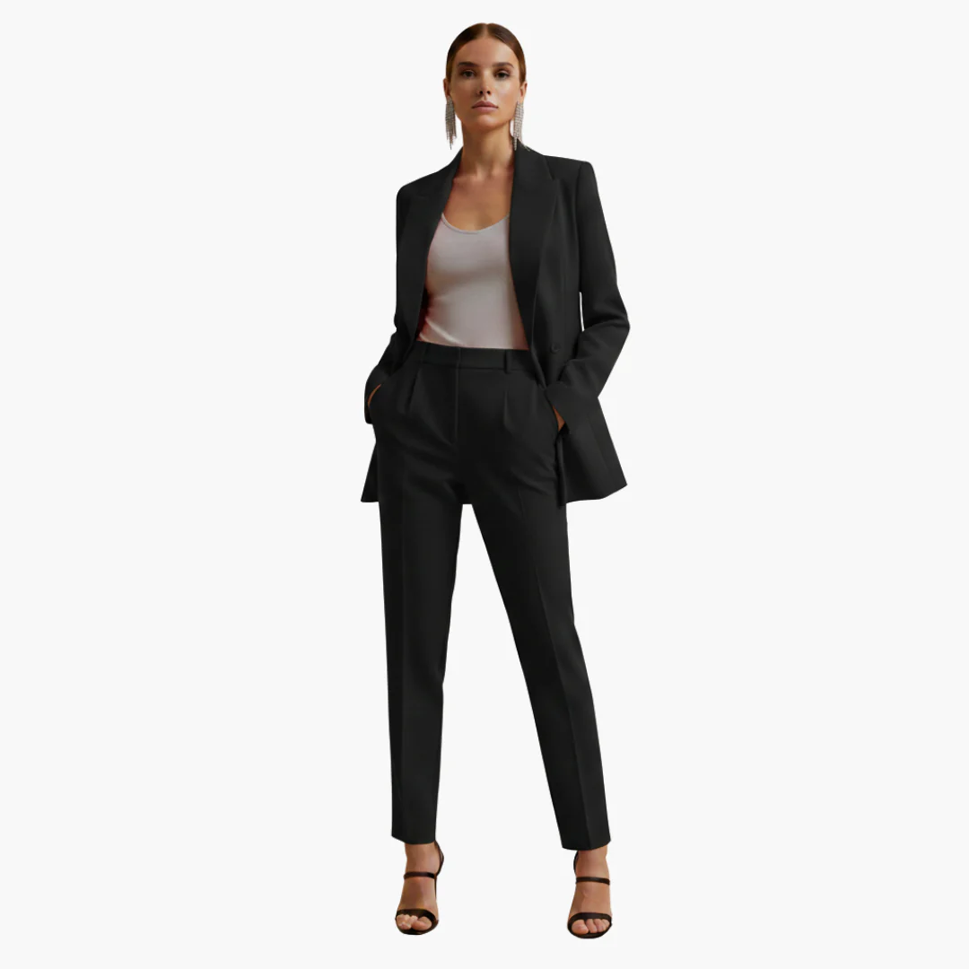 Camilla | Completo blazer doppiopetto sartoriale ed elegante - Image 3