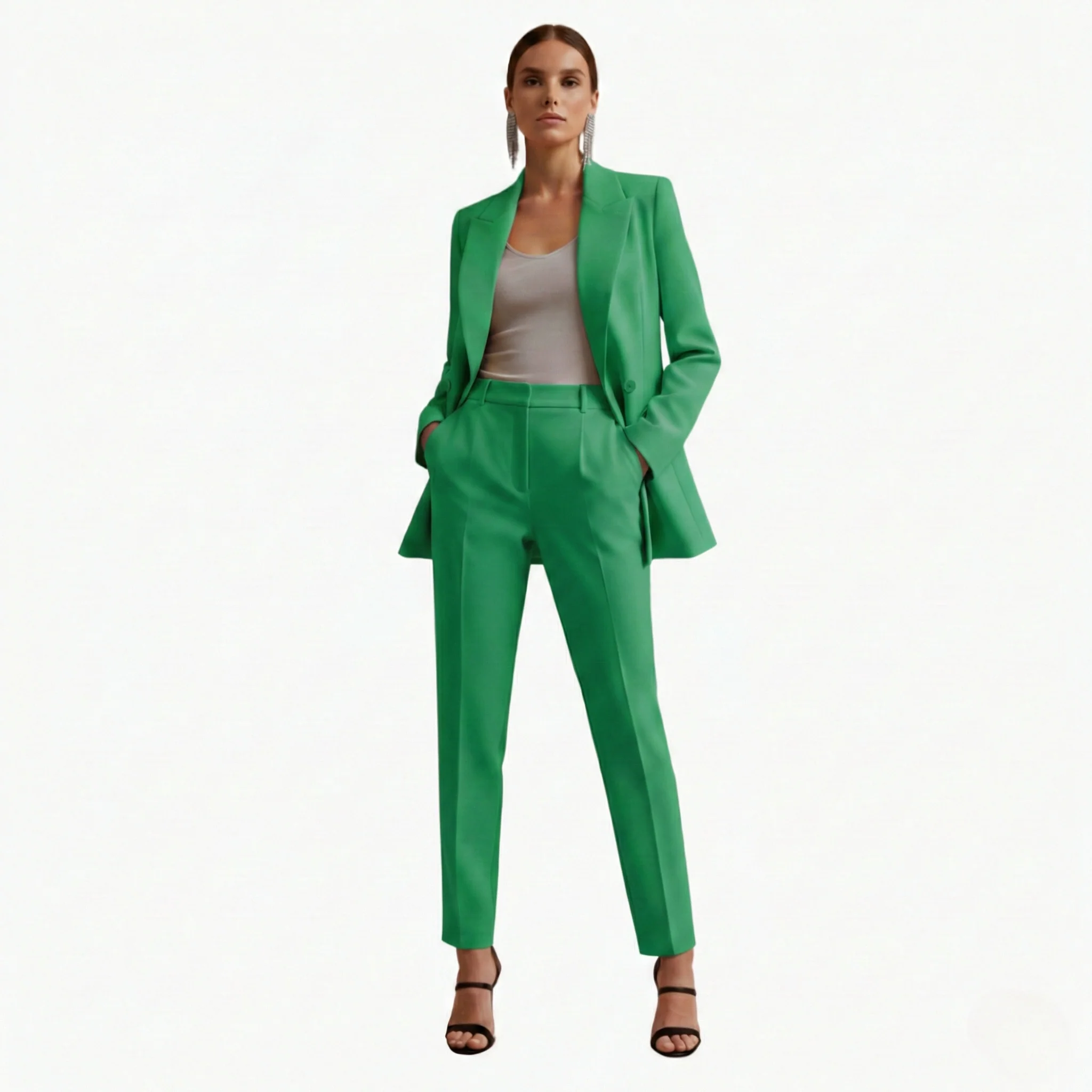 Camilla | Completo blazer doppiopetto sartoriale ed elegante - Image 8