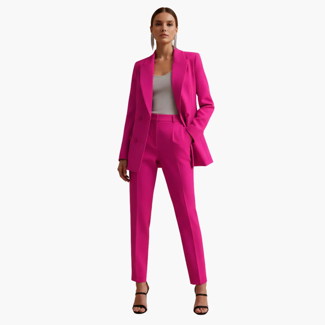 Camilla | Completo blazer doppiopetto sartoriale ed elegante - Image 9