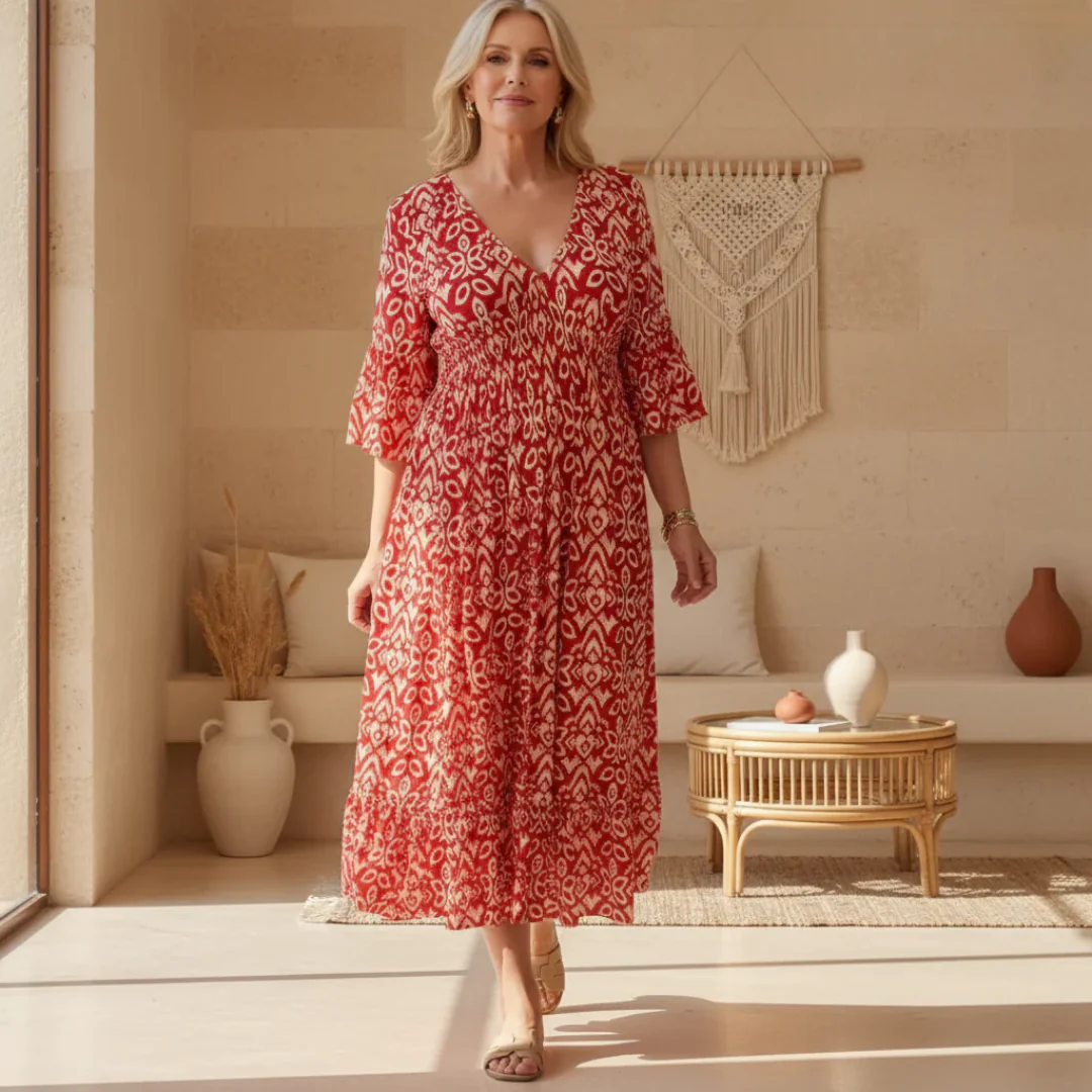 Chiara | Abito Boho Elegante e Fluido - Image 2
