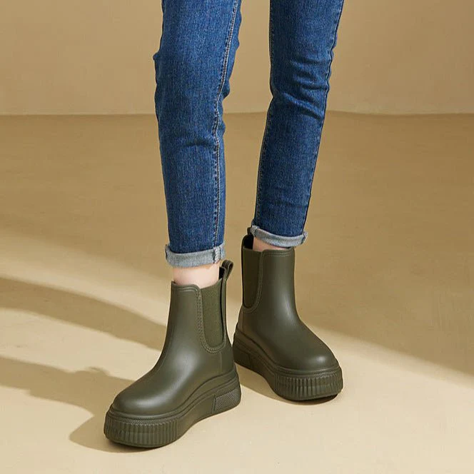 Chiara | Stivaletti Chelsea con Plateau Impermeabili e di Tendenza - Image 5