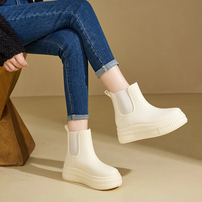 Chiara | Stivaletti Chelsea con Plateau Impermeabili e di Tendenza - Image 7