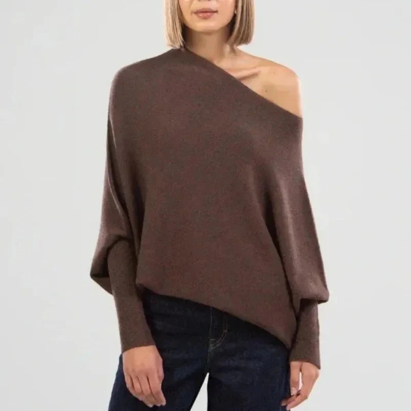Christine | Maglione a spalle scoperte elegante e morbido - Image 6