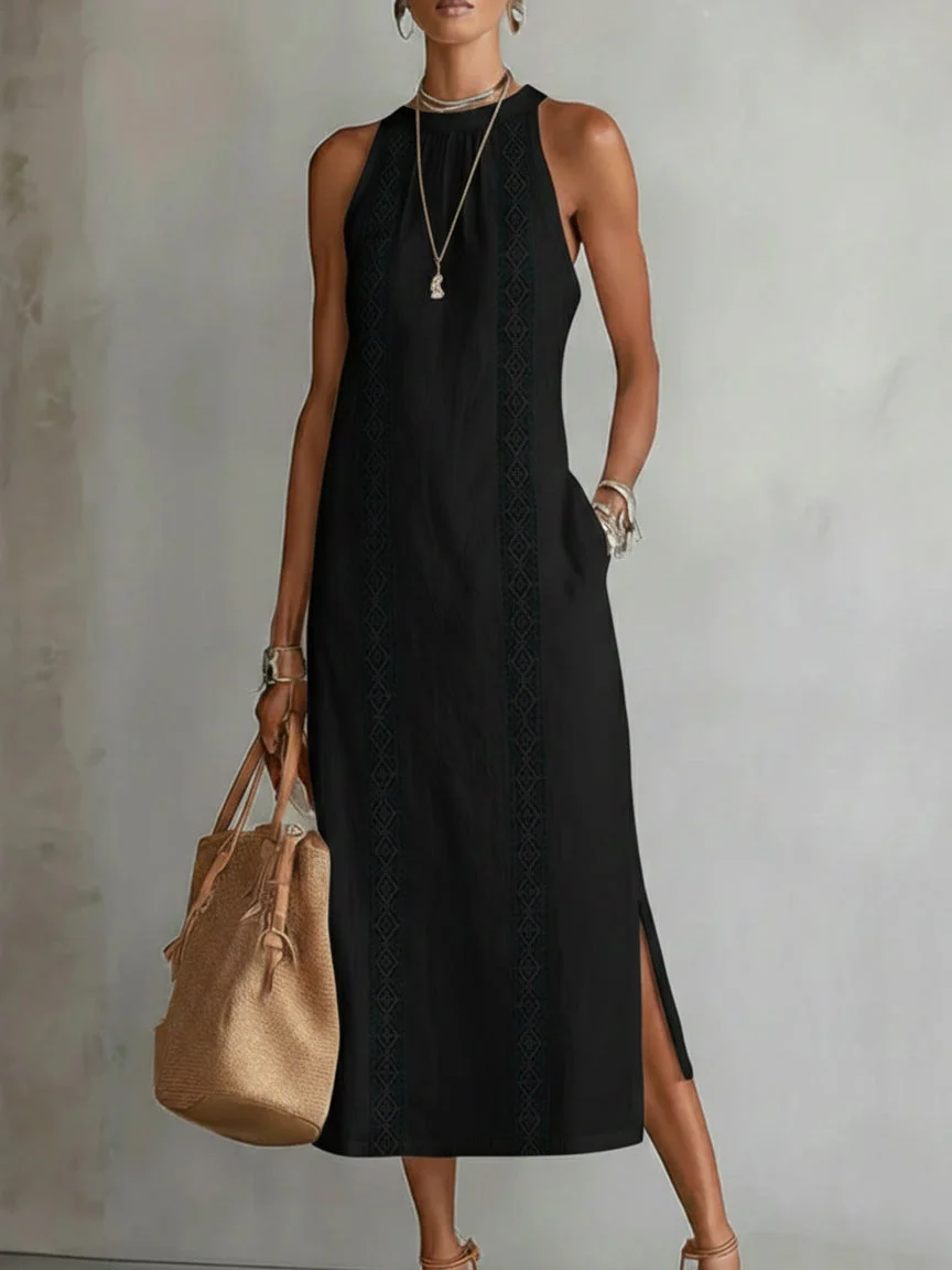 Clara | Abito midi estivo da donna, intramontabile ed elegante - Image 2
