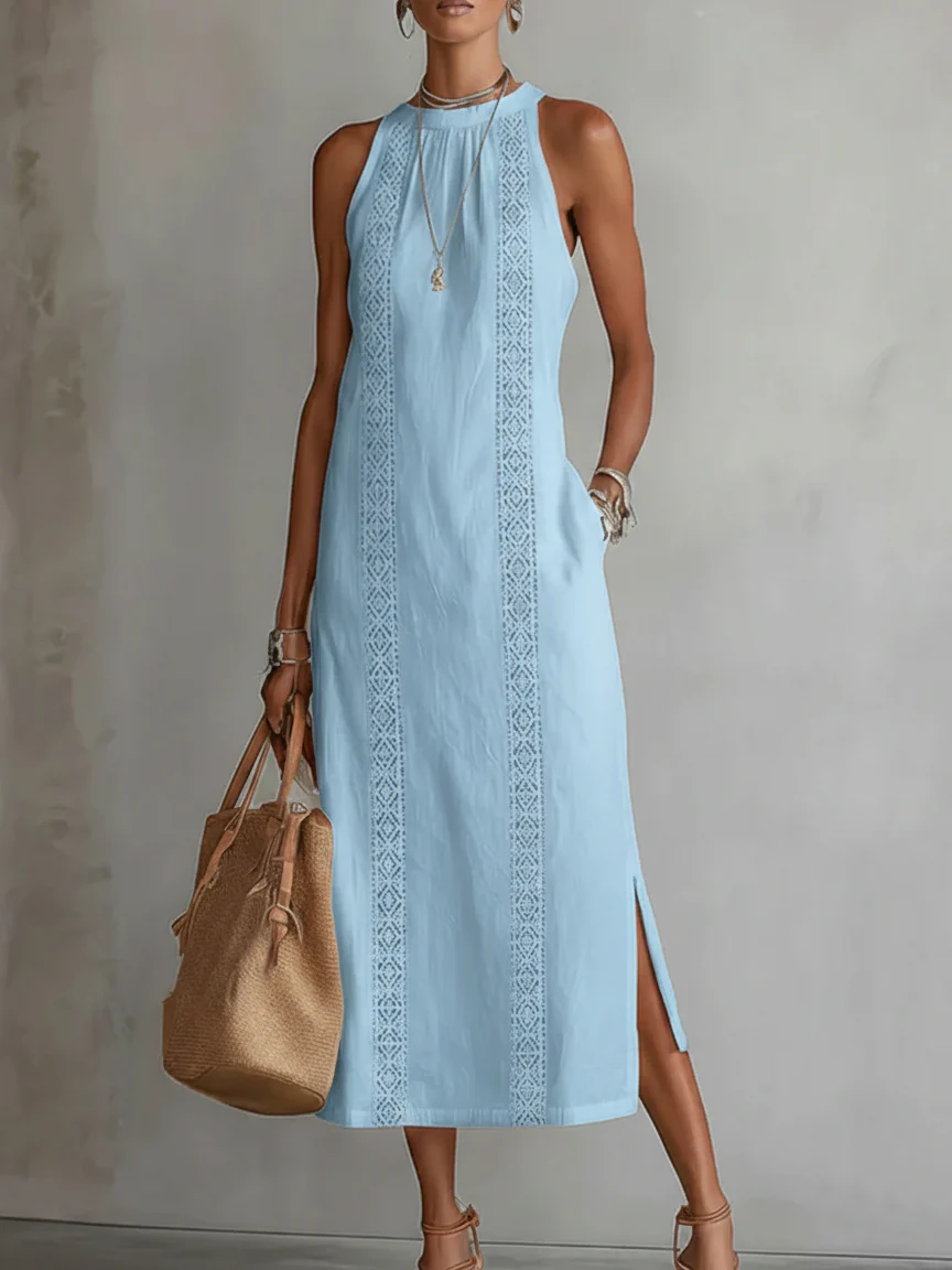 Clara | Abito midi estivo da donna, intramontabile ed elegante - Image 6