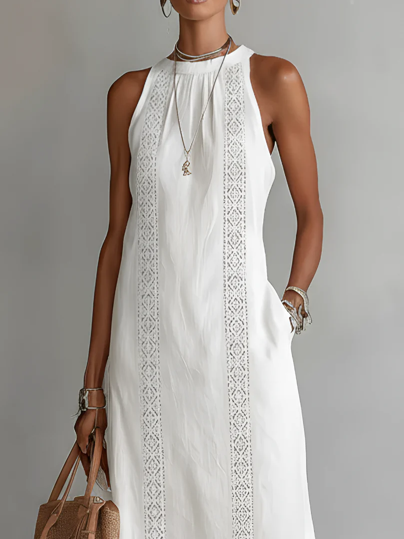 Clara | Abito midi estivo da donna, intramontabile ed elegante - Image 8