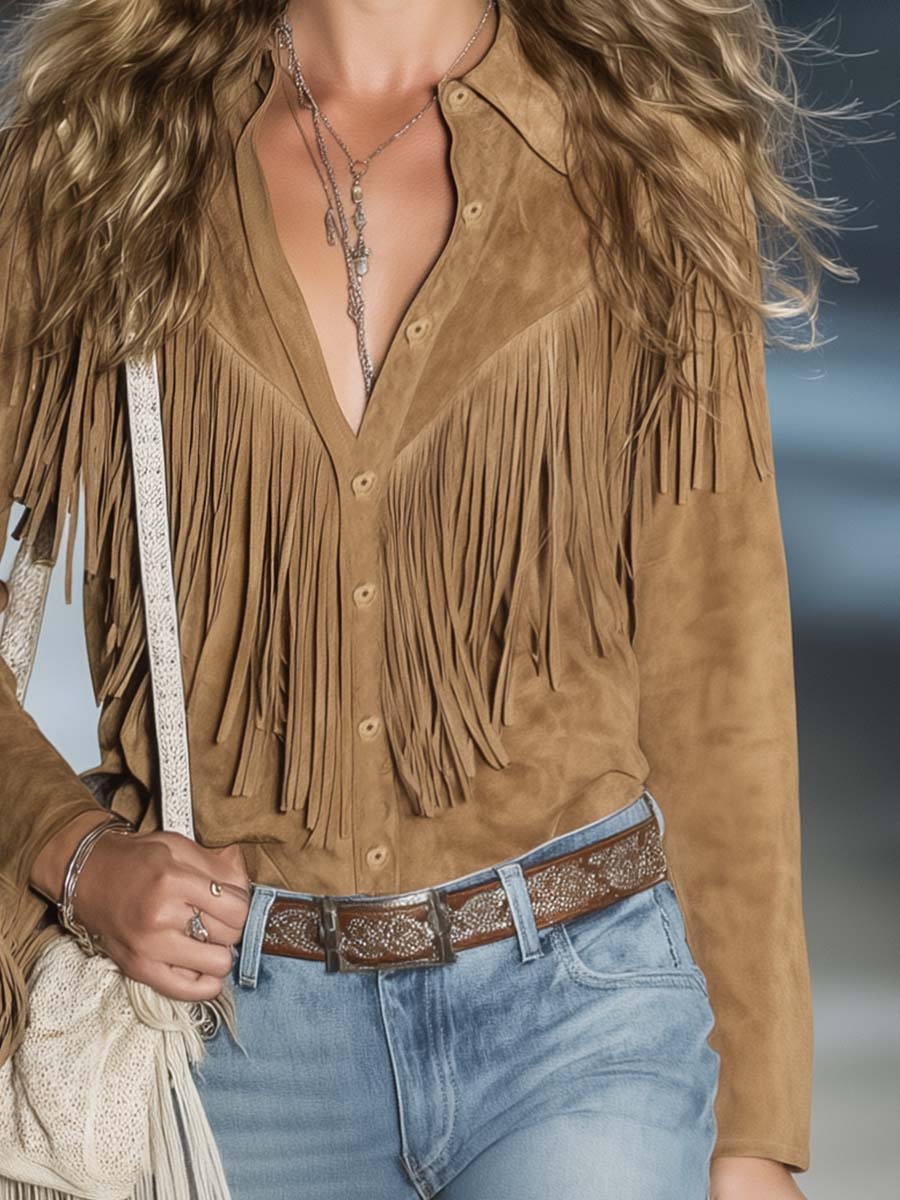 Clara | Camicia western da donna comoda ed elegante - Image 4