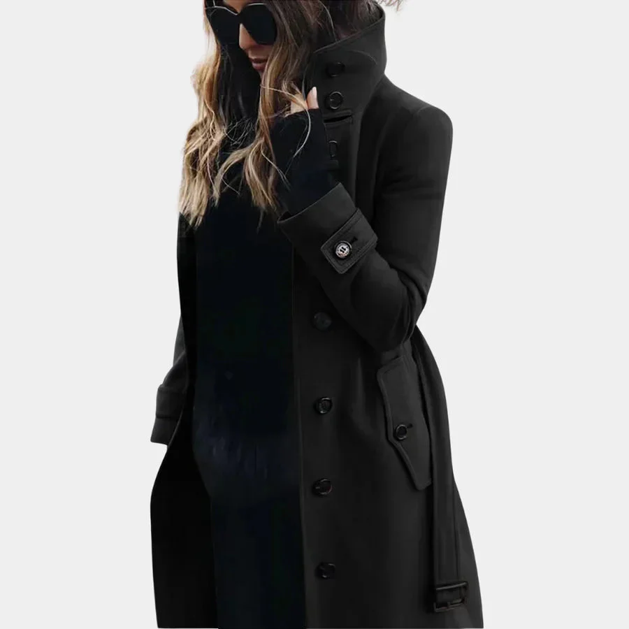 Clara | Elegante e Intramontabile Trench Coat - Image 2