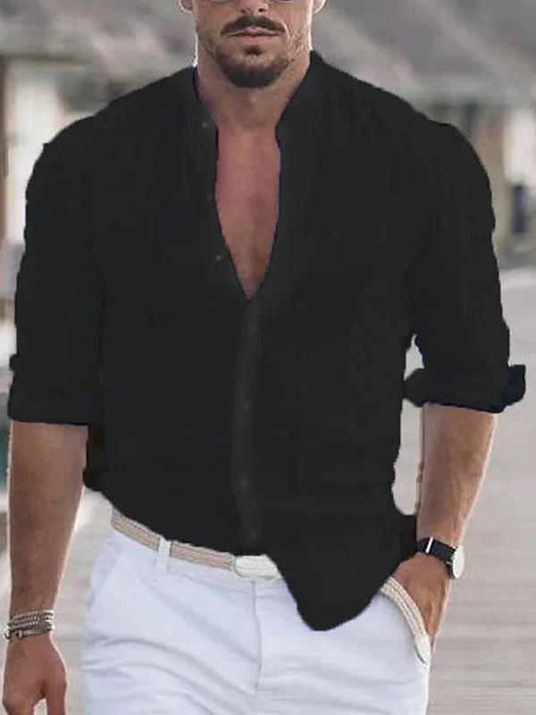 Claudio | Elegante camicia casual in lino - Image 9