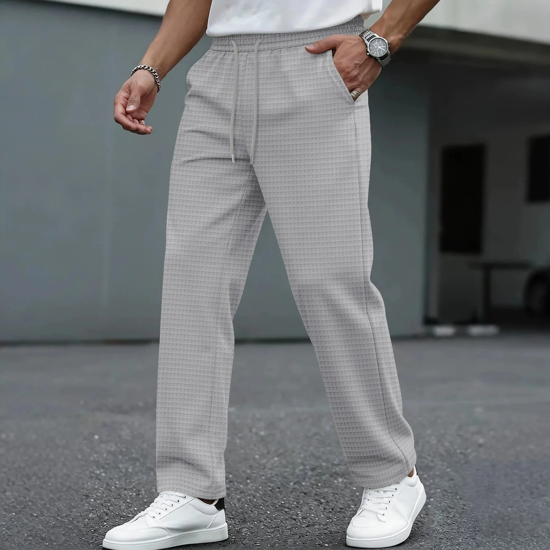 David | Pantaloni casual e moderni dalla vestibilità comoda - Image 3