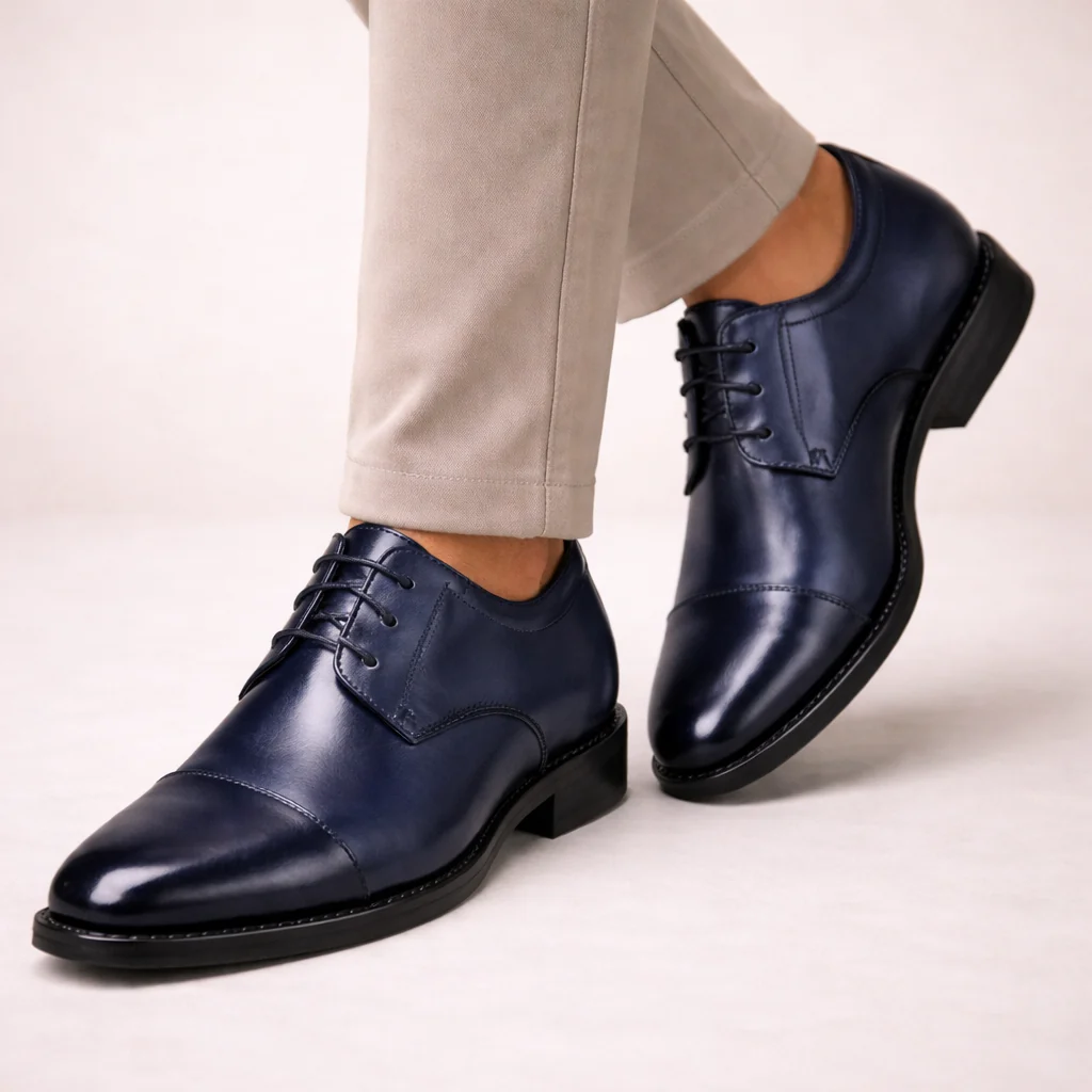 Davide | Scarpe Oxford in vera pelle e comode - Image 6
