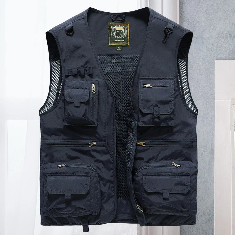 DeRose | Gilet estivo leggero con numerose tasche - Image 12