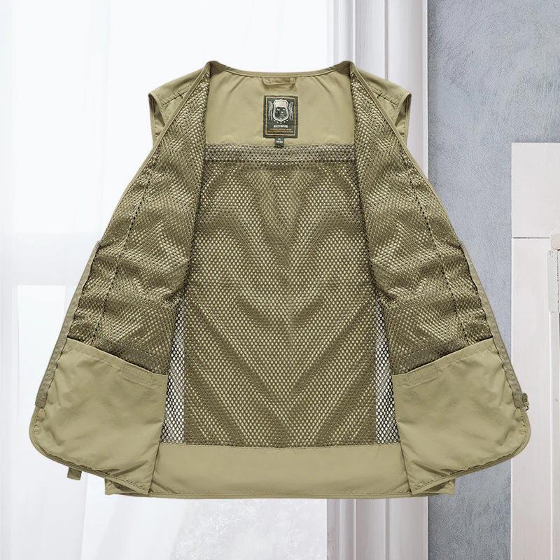 DeRose | Gilet estivo leggero con numerose tasche - Image 5