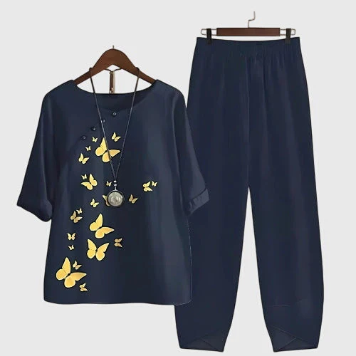 Diana |  Set da donna a due pezzi, comodo ed elegante