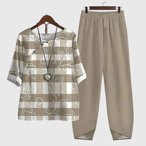Diana |  Set da donna a due pezzi, comodo ed elegante - Image 2