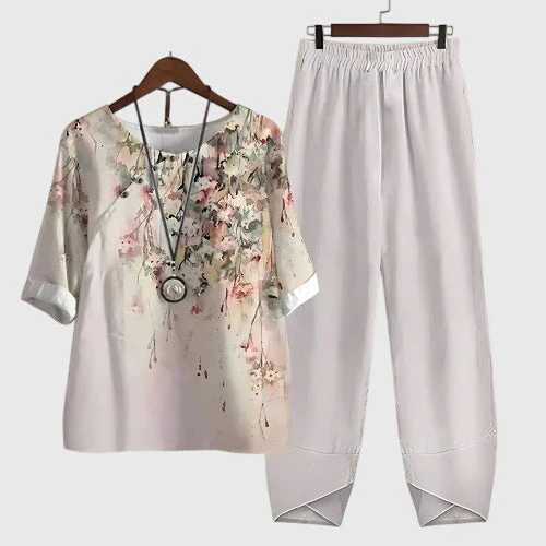 Diana |  Set da donna a due pezzi, comodo ed elegante - Image 3