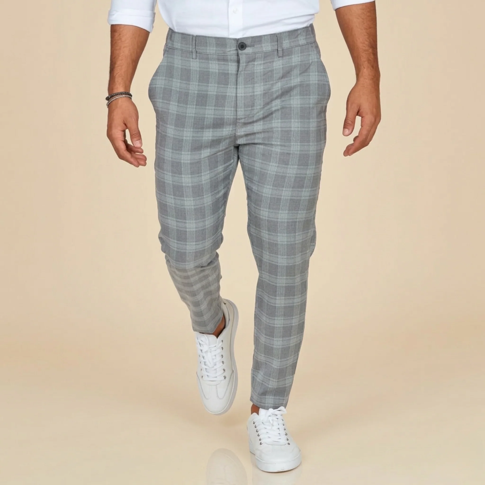 Dino | Pantaloni a quadri da uomo versatili - Image 6