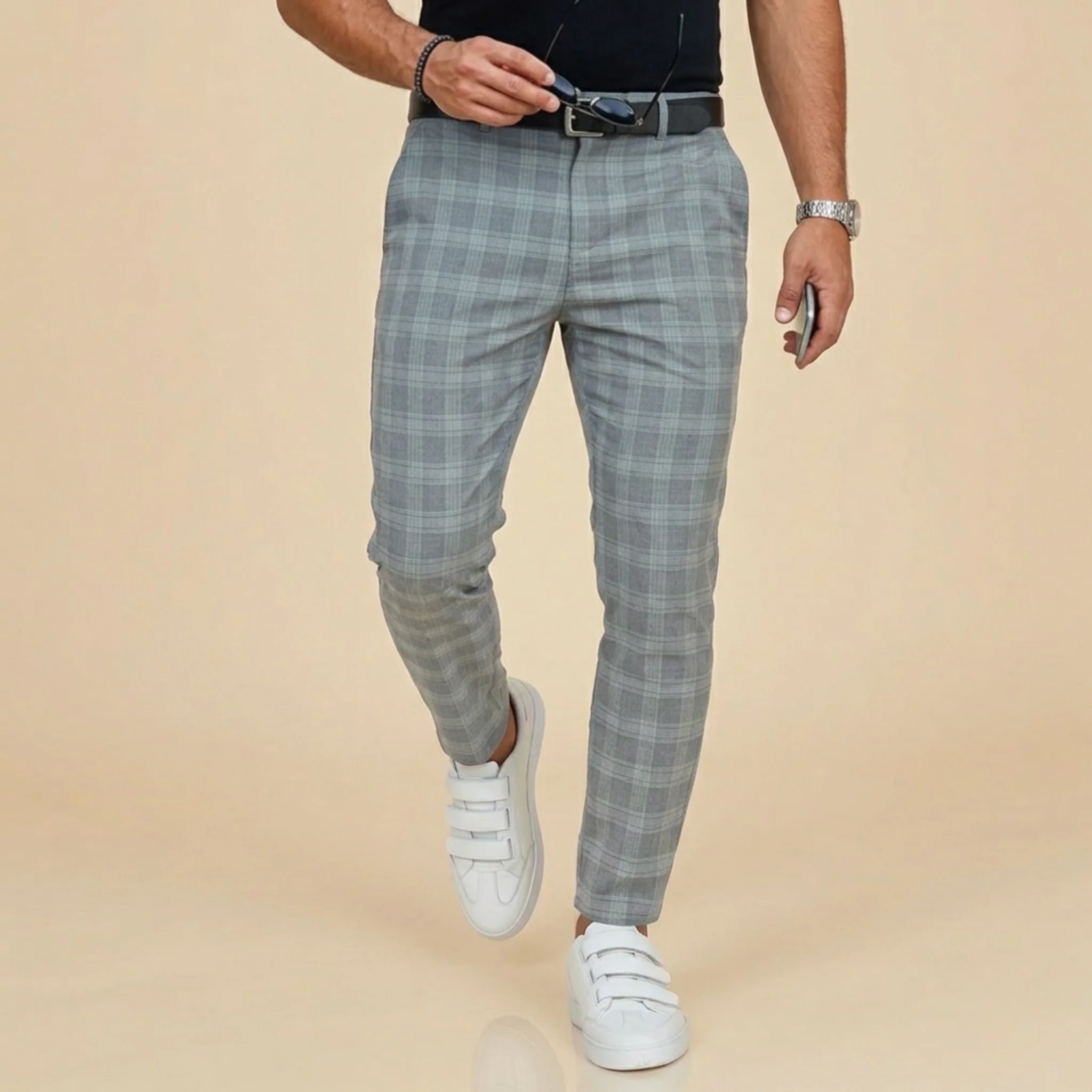 Dino | Pantaloni a quadri da uomo versatili - Image 7