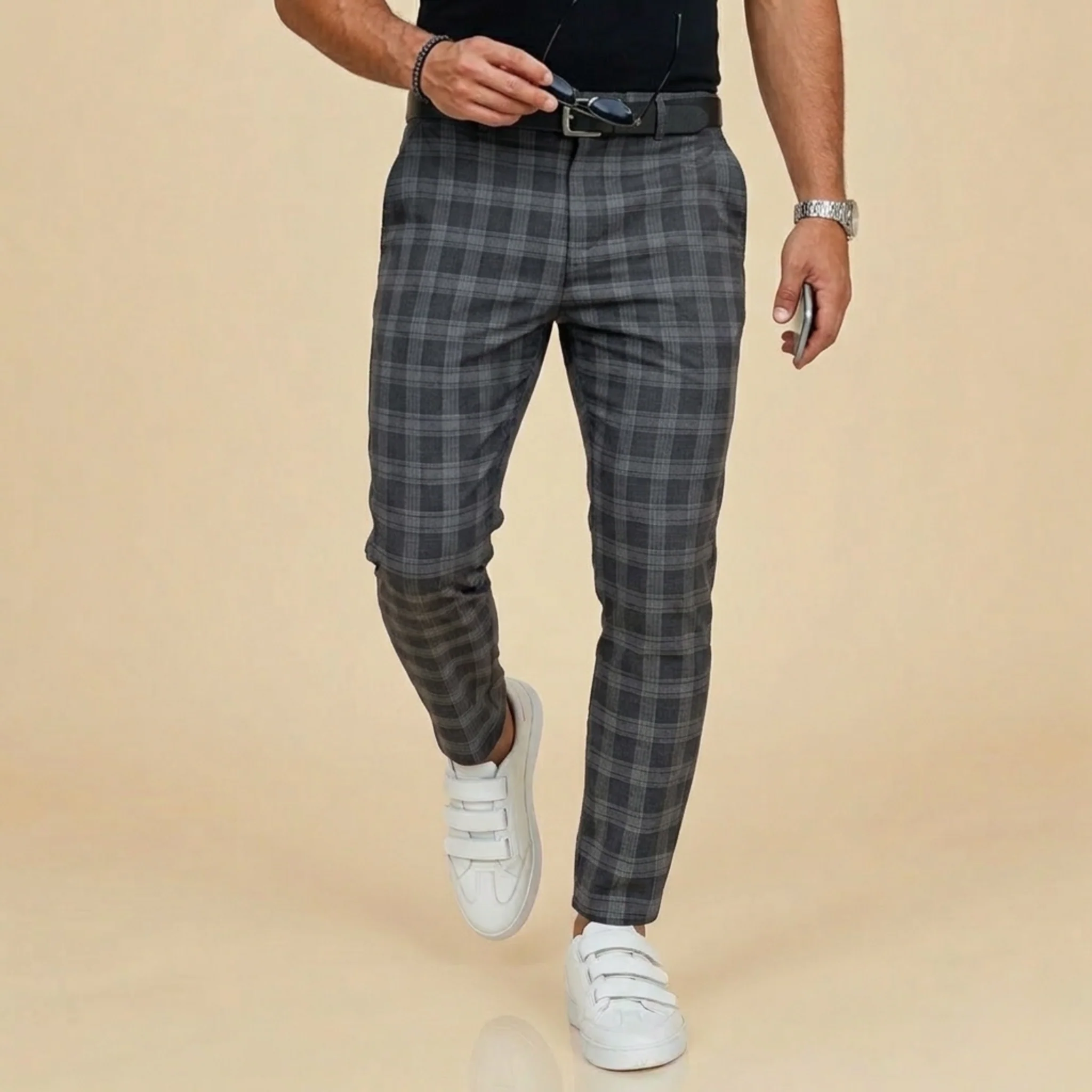 Dino | Pantaloni a quadri da uomo versatili - Image 8