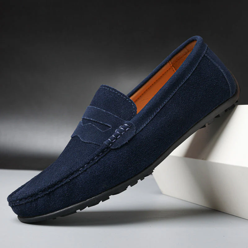 Edoardo | Mocassini casual in pelle scamosciata - Image 5