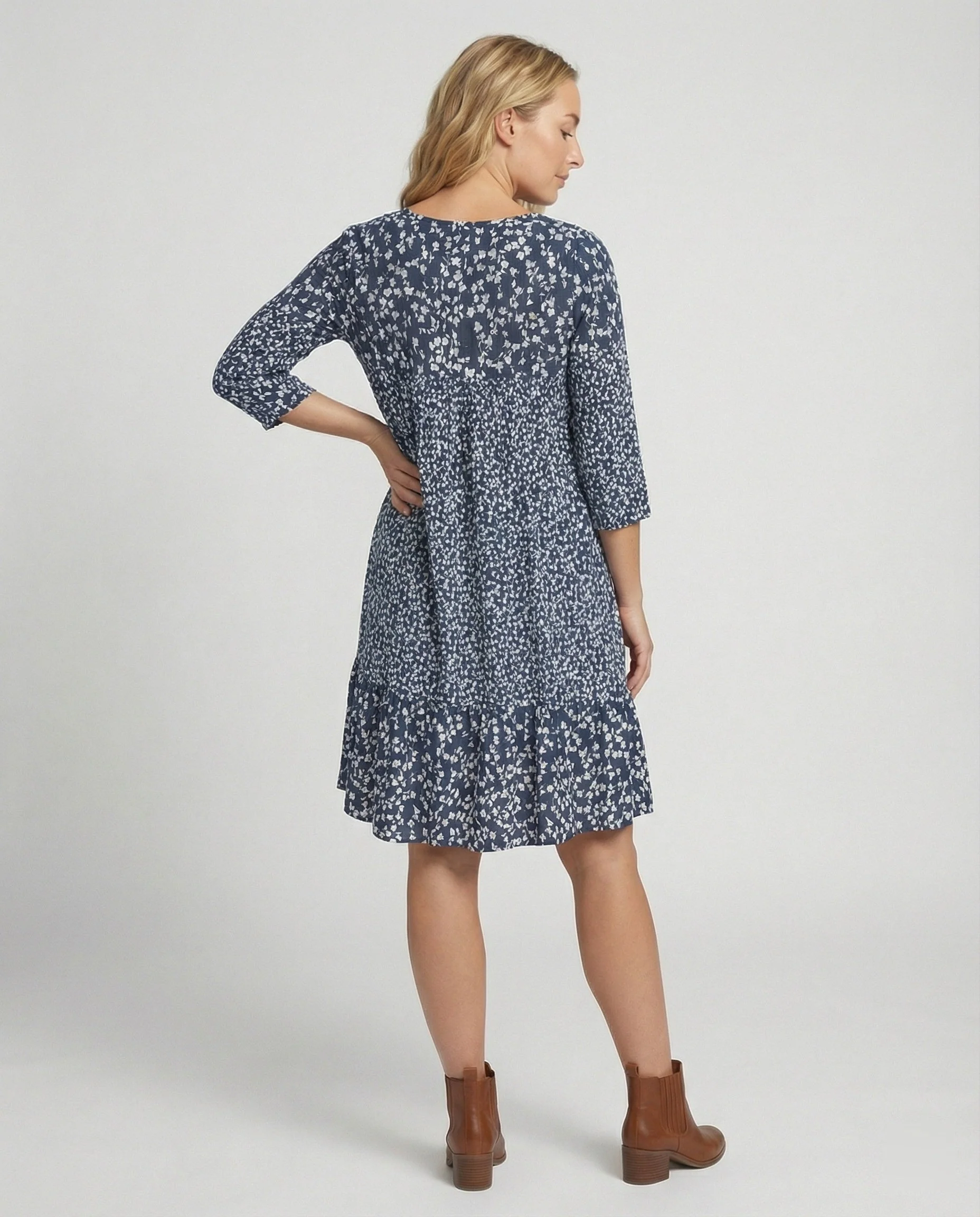 Eleanor | Abito midi fluido ed elegante - Image 7